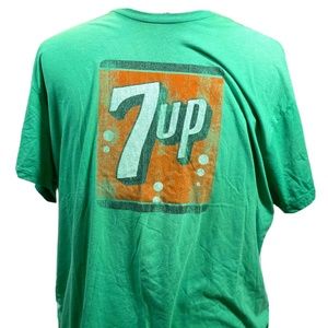 Original Retro Brand XXL T-Shirt "7-Up" Green